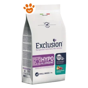 Exclusion Dog Hypoallergenic Adult Small Breeds Cervo e Patate