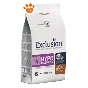 Exclusion Dog Hypoallergenic Adult Small Breeds Coniglio e Patate