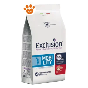 Exclusion Dog Mobility Adult Medium Large Breed Maiale e Riso