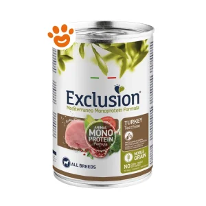 Exclusion Dog Noble Grain All Breed Adult Tacchino