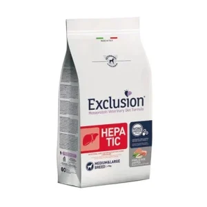 Exclusion Hepatic Cibo Per Cani Adulti Medium Large 12Kg