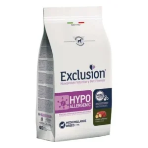 Exclusion Ipoallergenico Cibo Cani Taglia Medium Large 2Kg