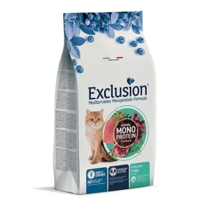 Exclusion Mediterraneo cibo per gatti sterilizzati gusto tonno 1,5 kg