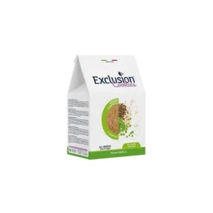 Exclusion Mediterraneo snack per cani adulti gusto canapa e piselli 300gr