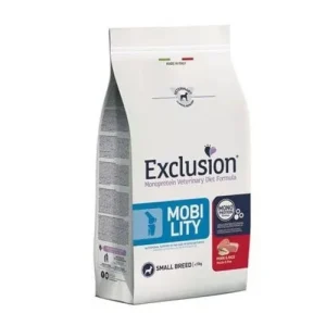 Exclusion Mobility Cibo Cani Adulti Taglia Mini Maiale 2Kg
