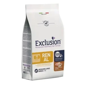 Exclusion Renal Cibo Cani Medium Large Maiale E Sorgo 12Kg