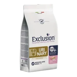 Exclusion Urinary cibo per cani adulti medium large 2Kg