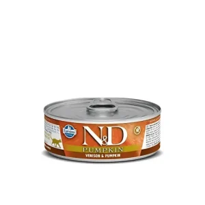 Farmina CAT N&amp;D Pumpkin Cervo e Zucca