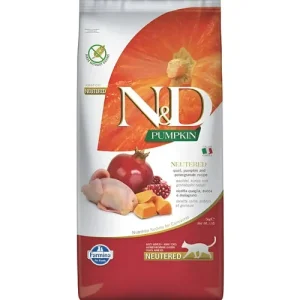 Farmina Cat N&amp;D Pumpkin Quaglia e Melograno Neutered