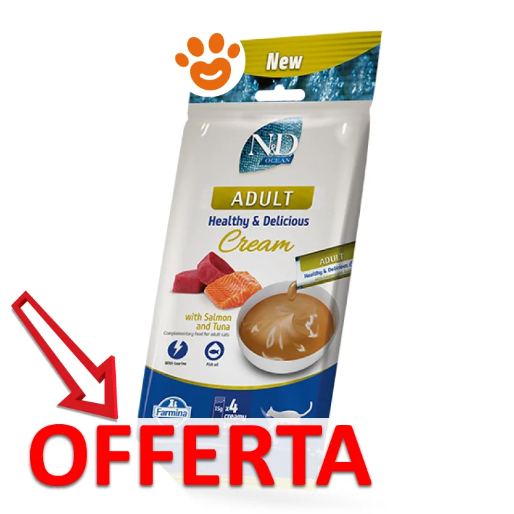 Farmina Cat N&D Ocean Cream Adult al Salmone e Tonno - Image 2