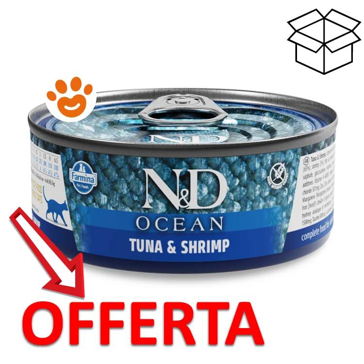 Farmina Cat N&D Ocean Tonno e Gamberetti - Image 2