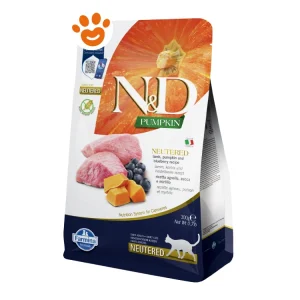 Farmina Cat N&D Pumpkin Neutered Adult Agnello e Mirtilli