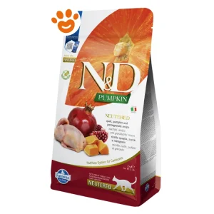 Farmina Cat N&D Pumpkin Neutered Adult Quaglia Zucca e Melograno