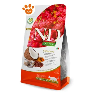 Farmina Cat N&D Quinoa Cat Skin&Coat Aringa