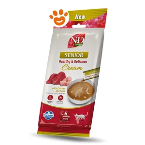 Farmina Cat N&D Quinoa Senior Cream al Pollo e Tonno