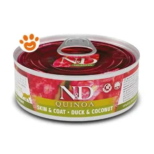 Farmina Cat N&D Quinoa Skin&Coat Anatra e Cocco