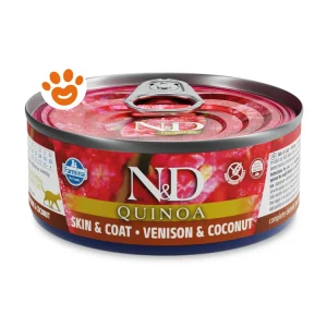 Farmina Cat N&D Quinoa Skin&Coat Cervo e Cocco