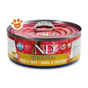 Farmina Cat N&D Quinoa Skin&Coat Quaglia e Cocco