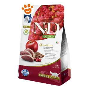 Farmina Cat Quinoa Hairball Anatra e Mirtillo Rosso
