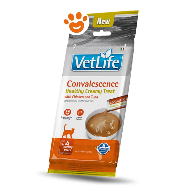 Farmina Cat Vet Life Convalescence Creamy Treat al Pollo e Tonno