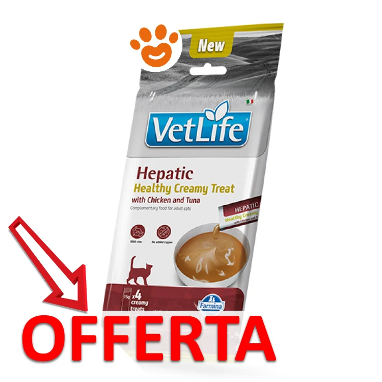 Farmina Cat Vet Life Hepatic Creamy Treat al Pollo e Tonno - Image 2