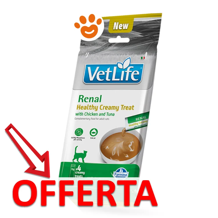 Farmina Cat Vet Life Renal Creamy Treat al Pollo e Tonno - Image 2