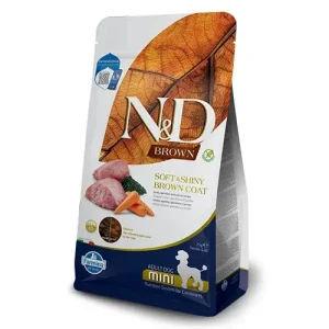 Farmina Dog N&amp;D Brown Agnello, spirulina e carota