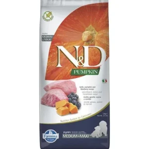 Farmina Dog N&amp;D Pumpkin Agnello e Mirtillo puppy Med/Maxi