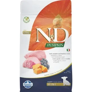 Farmina Dog N&amp;D Pumpkin Agnello e Mirtillo puppy Mini