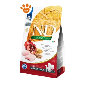 Farmina Dog N&D Ancestral Grain Senior Medium Maxi Pollo e Melograno
