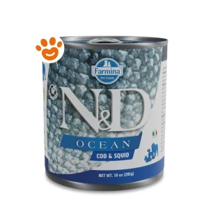 Farmina Dog N&D Ocean Adult Merluzzo e Calamari
