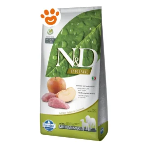 Farmina Dog N&D Prime Adult Medium Maxi Grain Free Cinghiale e Mela