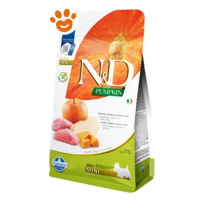 Farmina Dog N&D Pumpkin Adult Mini Cinghiale, Zucca e Mela