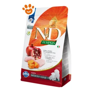 Farmina Dog N&D Pumpkin Puppy Medium Maxi Pollo Zucca e Melograno