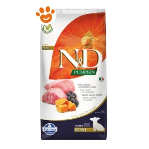 Farmina Dog N&D Pumpkin Puppy Mini Agnello Zucca Mirtillo