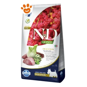 Farmina Dog N&D Quinoa Digestion Adult Mini Agnello