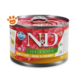 Farmina Dog N&D Quinoa Skin & Coat Adult Mini Quaglia e Cocco