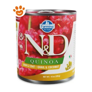 Farmina Dog N&D Quinoa Skin & Coat Adult Quaglia e Cocco
