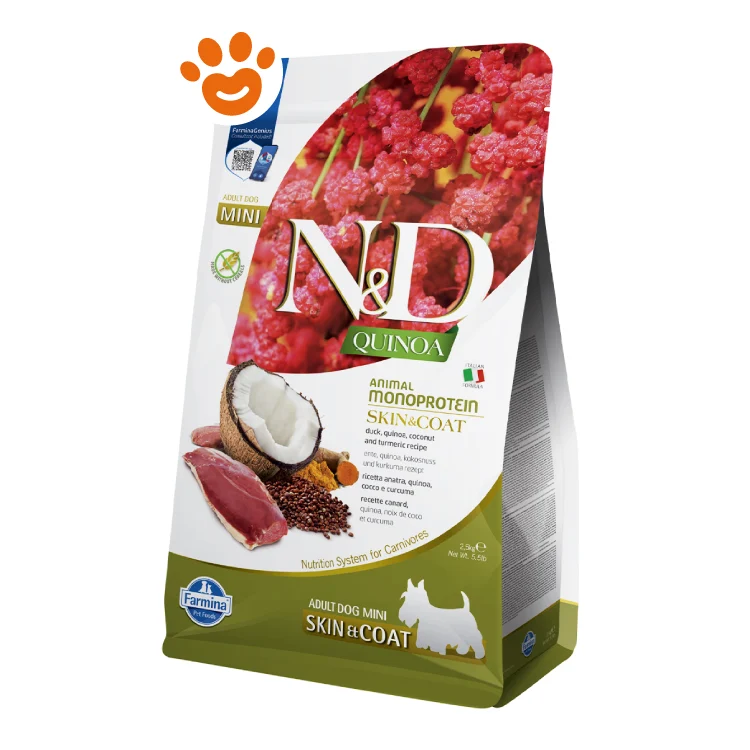 Farmina Dog N&D Quinoa Skin&Coat Adult Mini Anatra