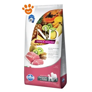 Farmina Dog N&D Tropical Adult Medium Maxi Maiale