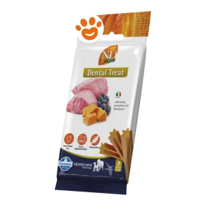 Farmina Dog Snack Dental Treat N&D Pumpkin Agnello Medium/Maxi