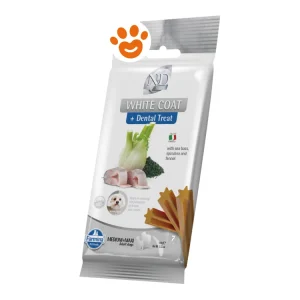 Farmina Dog Snack Dental Treat N&D White Coat Spigola Medium/Maxi