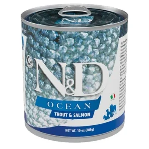 FARMINA N&amp;D Cane Ocean Adult - Trota e Salmone 6x285gr