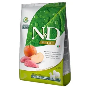 FARMINA N&amp;D Cane Prime GF Medium/Maxi Adult - Cinghiale e Mela 12Kg