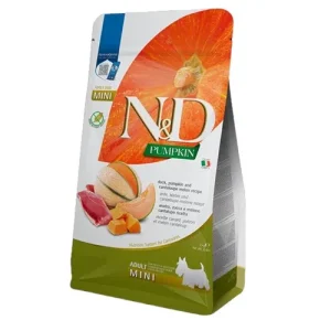 FARMINA N&amp;D Cane Pumpkin GF Mini Adult - Anatra, Zucca e Melone 2Kg