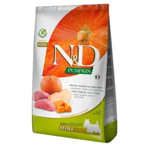 FARMINA N&amp;D Cane Pumpkin GF Mini Adult - Cinghiale, Zucca e Mela 800gr