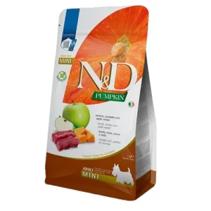 FARMINA N&amp;D Cane Pumpkin Mini Adult - Cervo, Zucca e Mela 2Kg