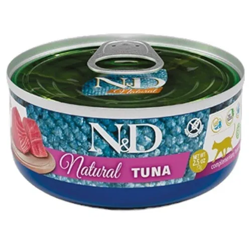 FARMINA N&D Gatto Natural Adult - Tonno 18x140gr