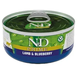 FARMINA N&amp;D Gatto Prime Adult - Agnello e Mirtillo 24x70gr