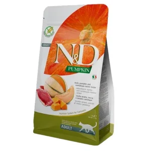 FARMINA N&amp;D Gatto Pumpkin GF Adult - Anatra, Zucca e Melone 1,5Kg